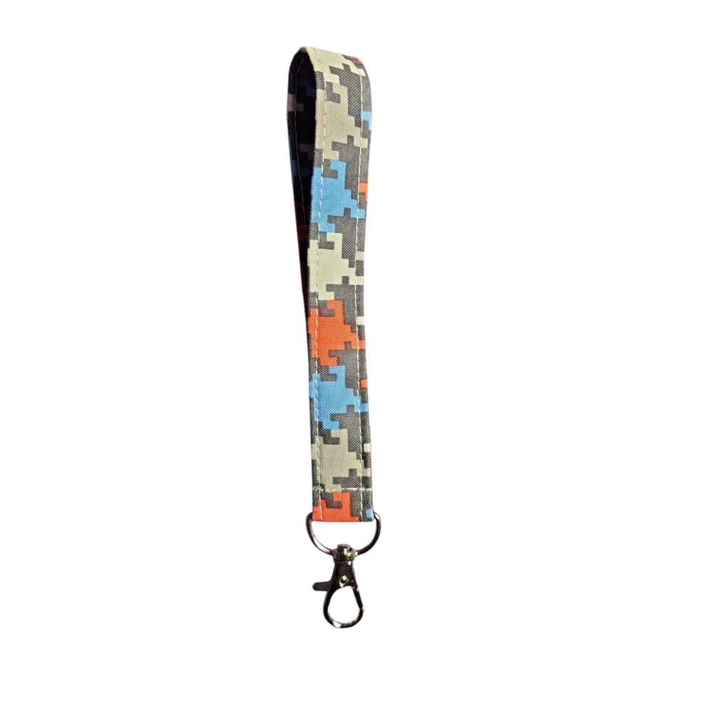 Keychain Wristlet | Key Fob Wristlet | Fabric Keychain